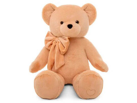 Медведь Барт карамельный (сидит) 38 см доставка оптом в Донецк