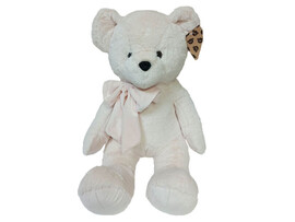 Медведь Барт персиковый (сидит) 38 см доставка оптом в Донецк