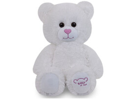 Медведь 50 см белый доставка оптом в Донецк