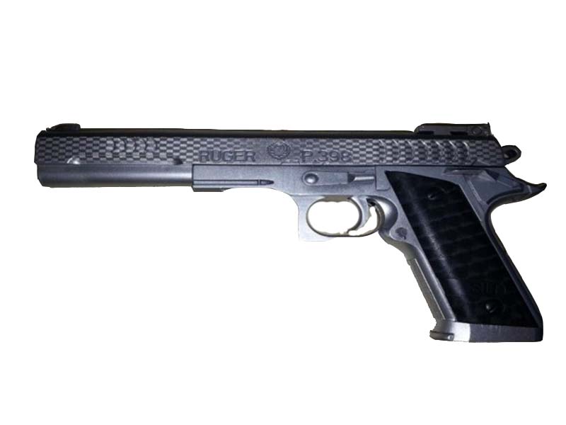 Пистолет "P.398" стр. пульками, 31х18 см в пак. 1B01448