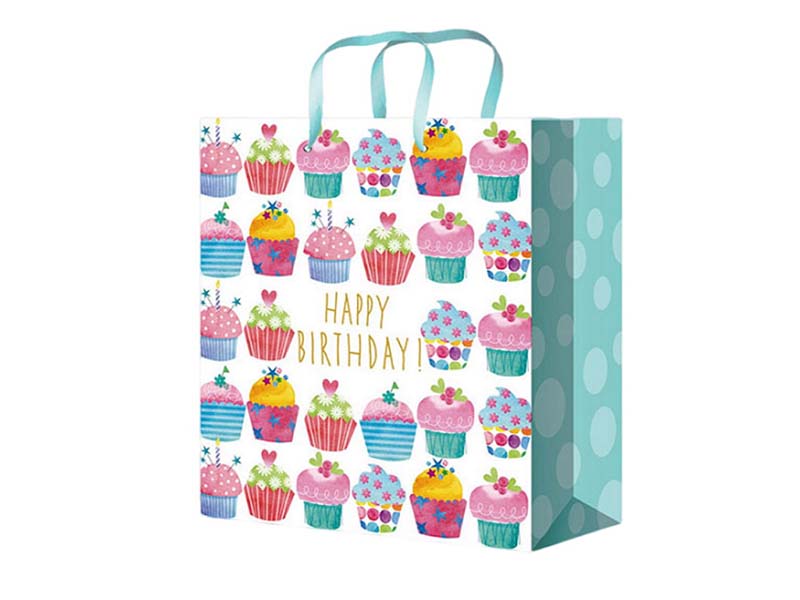 Пакет подар. глянц. лам. Кексики 18x23 см. ППК-4367