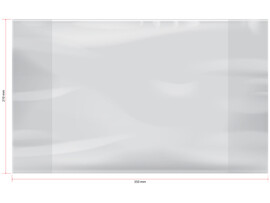 Обложка для тетрадей и дневников ArtSpace 210*350 мм 60 мкм (10шт/уп) SPP210.60 / PP 210.60 доставка оптом в Донецк