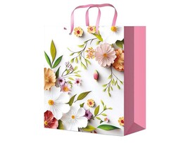Пакет подар. глянц. лам. Весенние цветы 26,4x32,7 см. ППК-4458