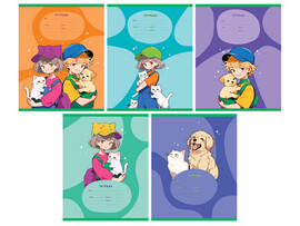 Тетрадь 12л ЛИНИЯ BG "Аниме" доставка оптом в Донецк