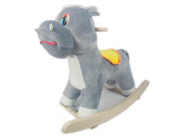 Качалка "Бегемот" серый 57*51*29 см См-750-4Б_сер доставка оптом в Донецк