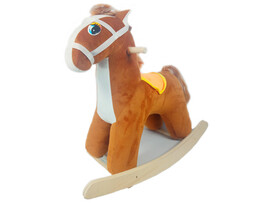 Качалка "Лошадь" коричневая 57*51*29 см См-793-4_кор доставка оптом в Донецк