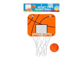 Набор "Баскетбол": корзина 16*26 см, мяч 8 см, в пак. 2283494