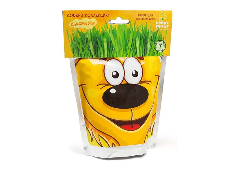 Набор для выращивания растений "Львенок" 14*18 см в пак. hp-47/БМ