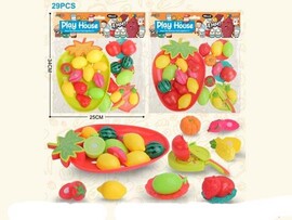 Набор "Продукты" для резки на липучках, 34*25 см в пак. 2958862