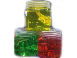 Слайм "Баночка" прозрачный, цв. микс. 51338