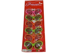 Очки детские "Бабочка" на планшете. 0908А (кратно 6)