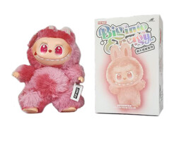 Брелок-сюрприз "Лабубу" (мех) 16 см в кор. Ms100