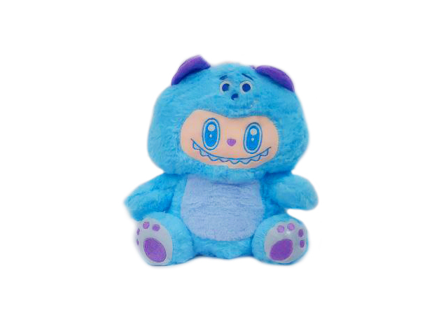 Мягкая игрушка «Лабубу» 30 см голубой ms 520