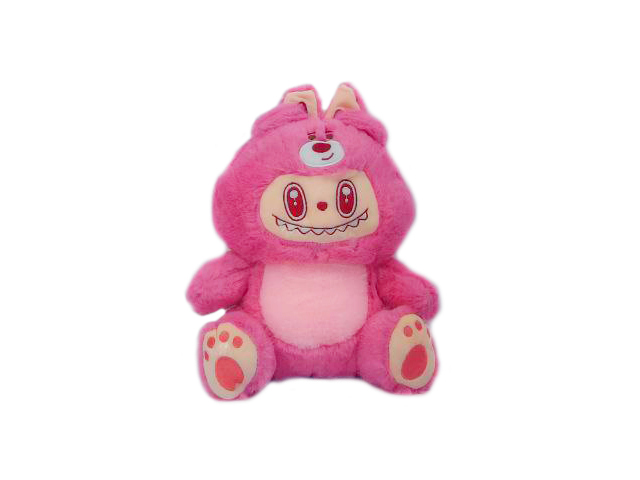 Мягкая игрушка «Лабубу» 30 см розовый ms 521