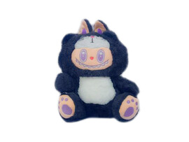 Мягкая игрушка «Лабубу» 30 см серый ms 522