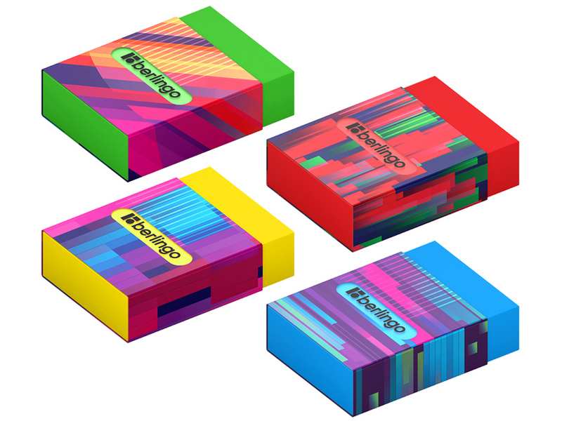 Донецк игрушка оптом Ластик Berlingo "Glitch" 45*32*11мм (24шт/уп)