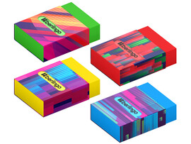 Ластик Berlingo "Glitch" 45*32*11мм (24шт/уп) доставка оптом в Донецк