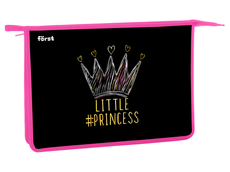 Донецк игрушка оптом Папка А4 для тетрадей 1 отделение Först "Lovely" на молнии