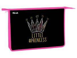 Папка А4 для тетрадей 1 отделение Först "Lovely" на молнии доставка оптом в Донецк