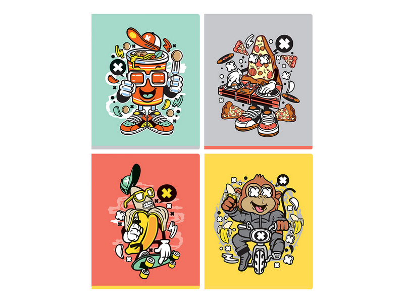 Донецк игрушка оптом Тетрадь 96л ЛИНИЯ BG "Веселье начинается"