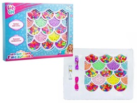 Набор для творч. "Girl`s Club": бусины, нитки, 39*29 см в кор. IT109946