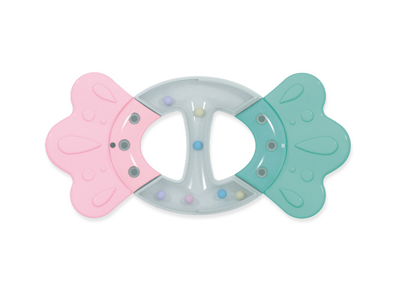 Донецк игрушка оптом Погремушка-прорезыватель «Бантик»