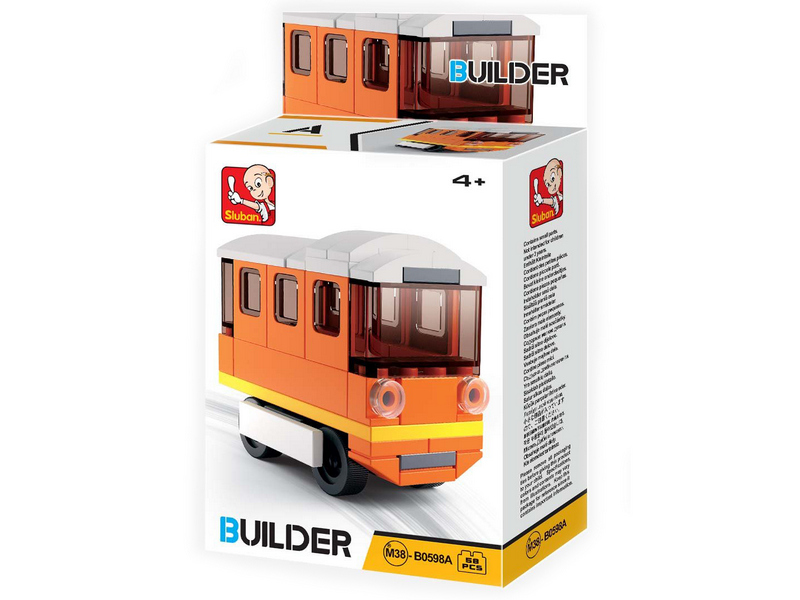 Донецк игрушка оптом Конструктор "Автобус" 58 дет. в кор. M38-B0598A