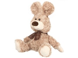 Мягкая игр. "Зайчик с шарфиком" 25 см, в пак. Relana. RL24131-25