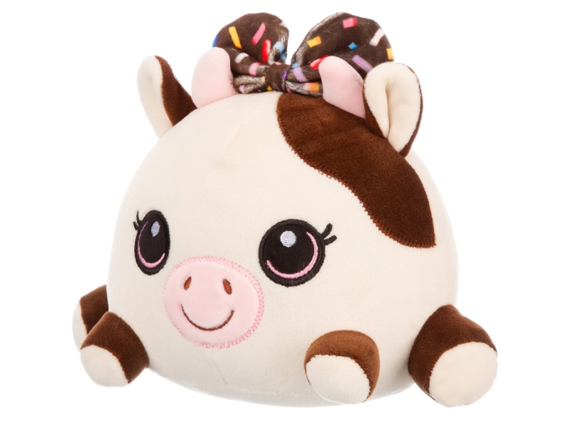 Мягкая игр. "Коровка" 16 см, в пак. Relana. RL24207-16