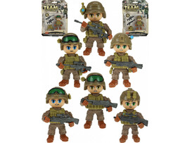 Фигурка солдатика 8 см с аксесс. 16*4,5*22 см в блистере Y17434042 доставка оптом в Донецк