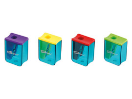 Точилка с контейнером 1 отверстие ArtSpace "Case" (24шт/уп) SR_44527 доставка оптом в Донецк