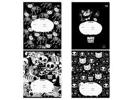 Тетрадь 12л КЛЕТКА BG "Monsters" доставка оптом в Донецк