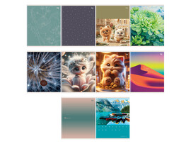 Тетрадь 48л ЛИНИЯ BG "Mix-10. девочки" Т5ск48 06098 доставка оптом в Донецк