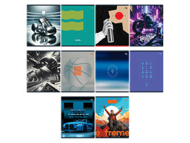 Тетрадь 48л ЛИНИЯ BG "Mix-10. мальчики" Т5ск48 06103 доставка оптом в Донецк