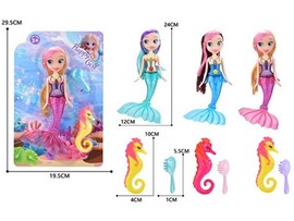 Русалочка с аксесс. 29,5*19,5*5 см на планшете 3094913 доставка оптом в Донецк