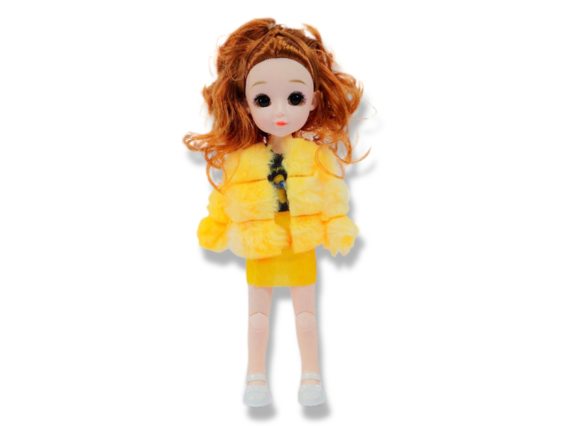 Кукла шарнирная 29 см в пак. M215