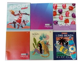 Тетрадь 48 л. Микс, клетка, цв. мел. обл.