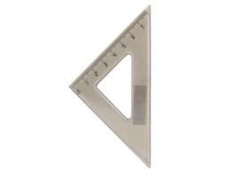 Треугольник прозрачный тониров. 7 см. Л-6202