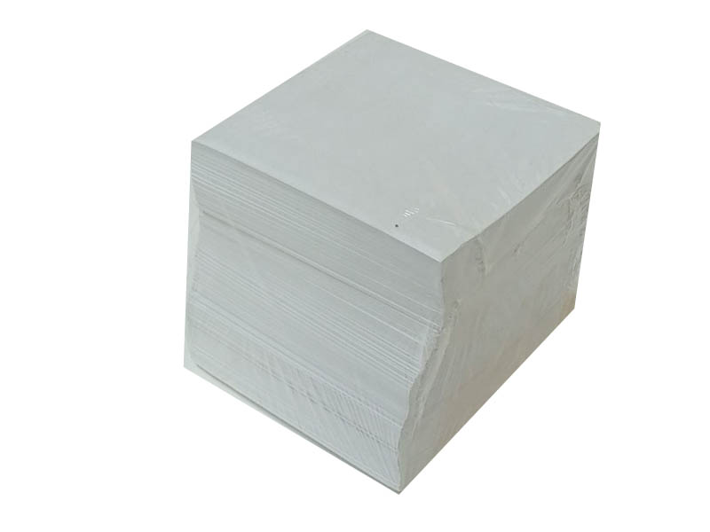 Блок для записей 9х9х9 см, белый, непрокленный