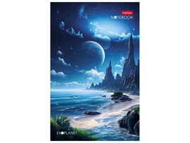 Блокнот А5 48 л. Голубая планета, клетка