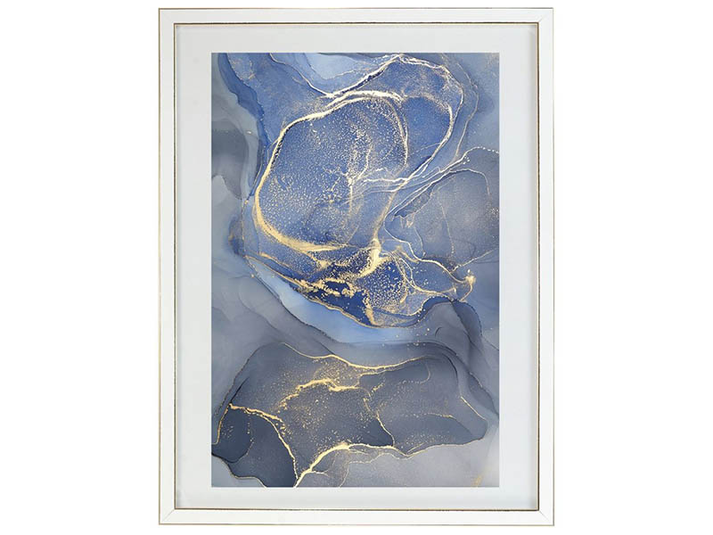 Фоторамка пластиковая 15*20 "Акварель" белый