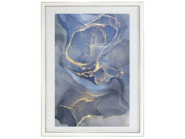 Фоторамка пластиковая 15*20 "Акварель" белый