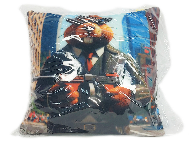 Донецк игрушка оптом Подушка-игрушка Бобрито NPB_025