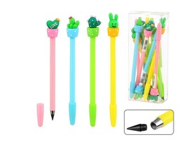 Карандаш вечный "Кактус" прорезин. након., ассорти. MC-7081 (кратно 12)