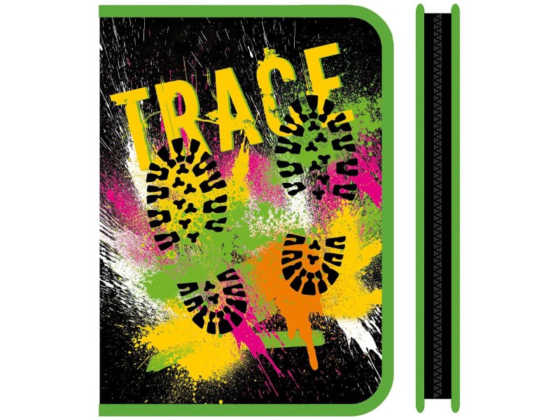 Папка для тетрадей А5 "Boots" 23х18 см, молния вокруг, пласт.