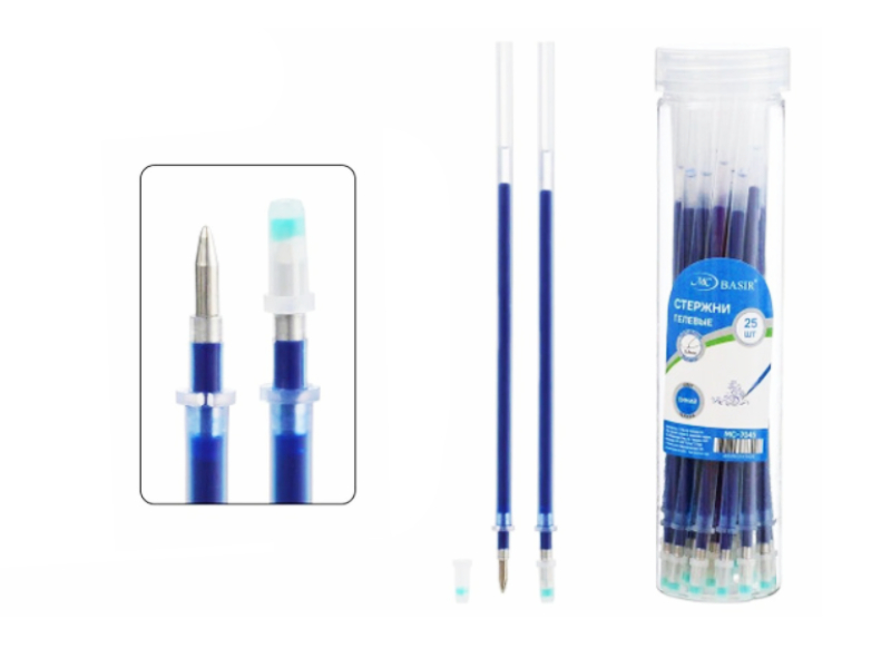 Стержень гел. "MC" синий, 0.5 мм, в пласт. тубе (кратно 25)