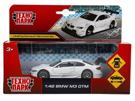 Технопарк. Машина «BMW m3 dtm» металл. инерц. 11,3 см (открыв. двери) доставка оптом в Донецк