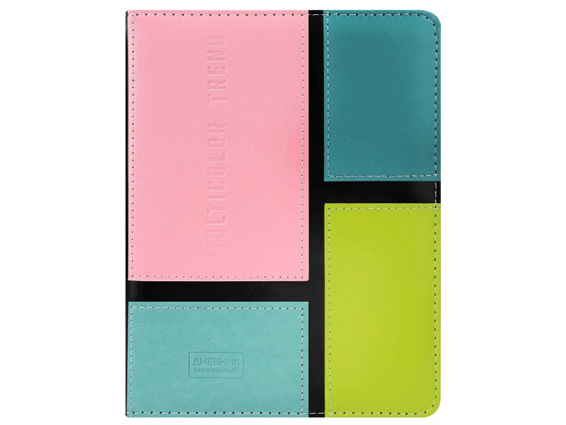 Дневник школ. 48 л. Термотиснение. Pop Art, комбин. кожзам. Д48-9904