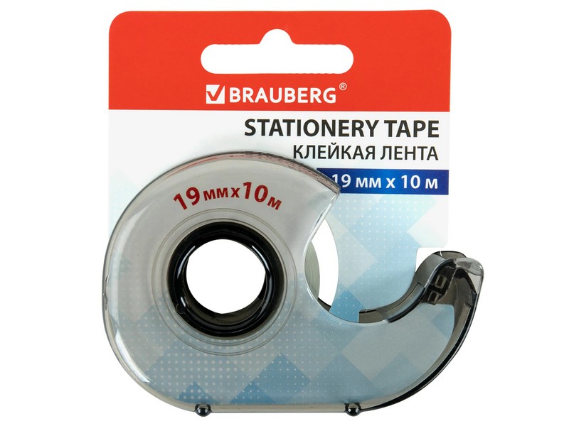 Донецк игрушка оптом Клейкая лента «BRAUBERG» 19мм*10м в диспенсере