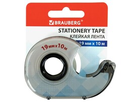 Клейкая лента «BRAUBERG» 19мм*10м в диспенсере доставка оптом в Донецк